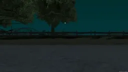 Glass particles with **randomizeColors** set to true.