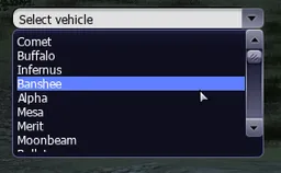 A preview of a GUI ComboBox.