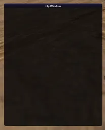 A preview of a GUI Window.